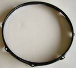 Black Powder Coated 14" 2.3mm 8-Lug Batter Hoop